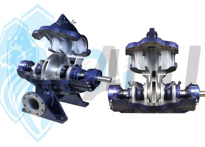 China Axially Split Type Double Suction Centrifugal Pump Stainless Steel For Oil Field for sale