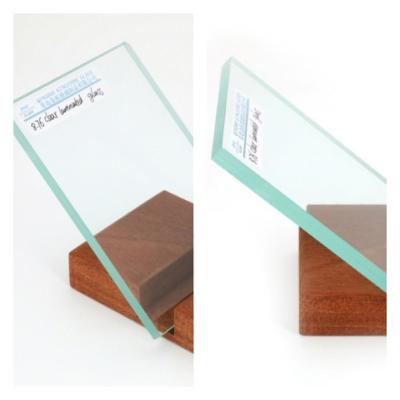 China Weather Resistant Clear Laminated Glass Soundproof 6.76mm 8.76mm 10.76mm 12.76mm for sale