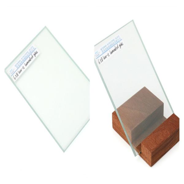 Quality Laminated Windows Low E Glass 6.58mm UV Protection High Transparency for sale