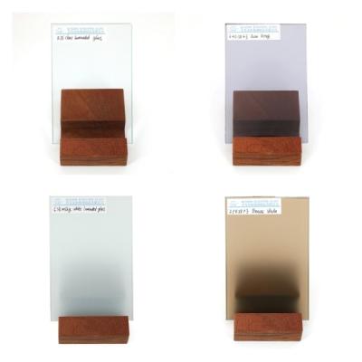 China Clear / Colored Safety Glass Laminated Soundproof For Building Construction for sale