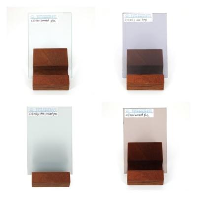 China 6.76mm 8.76mm 10.76mm Safety Laminated Glass For Windows Door Partition Curtain for sale