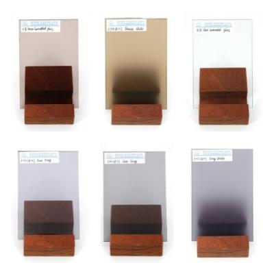 China Building Architecture Colored Laminated Glass With 0.38mm PVB Thickness for sale