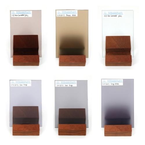 Quality Building Architecture Colored Laminated Glass With 0.38mm PVB Thickness for sale