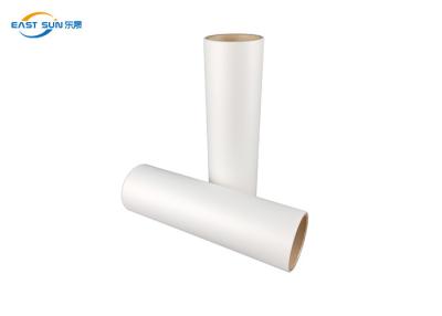 China Transparent Heat Transfer PET Film Easy To Peel Single Side Matte For DTF Printing for sale