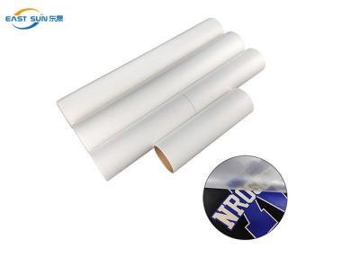 China Double Sided Matte Cold Peel Heat Transfer PET Film Roll DTF Film For Textile Printing for sale