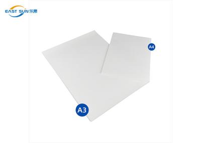China Double Sides Matte PET DTF Film A3 A4 For Heat Transfer Printing for sale