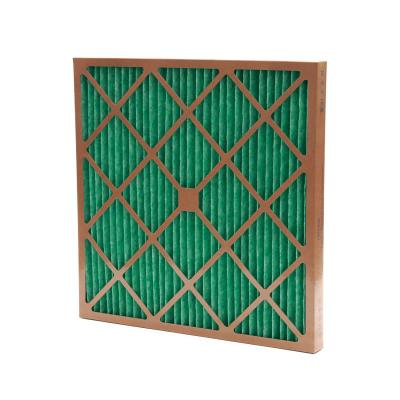 China Disposable M8 Panel Air Filter durable Cardboard Frame For Sow Farm for sale