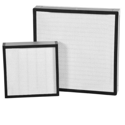 China Galvanized Pleated Filter Element H13 HEPA Glass Fiber Media for sale