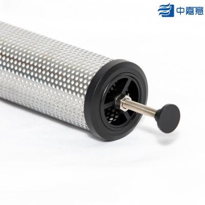 China OEM 1μM E7 Compressed Air Filter Element Fiberglass Material for sale