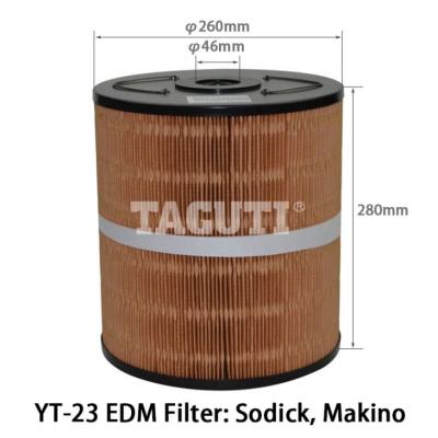 China YT-23 Wire Cut EDM Water Filter Practical For Sodick A350 Makino DW-23N for sale