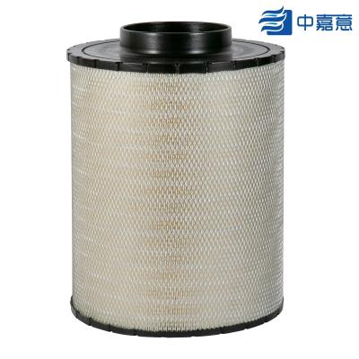 China Practical Height 381mm Cylindrical Air Filter , IR 24172215 HEPA Cylinder Filter for sale