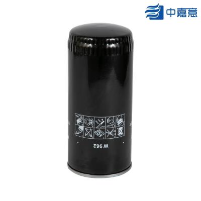 China Fiberglass WD962 MANN Oil Filter , Textile Spin On Hydraulic Oil Filter for sale