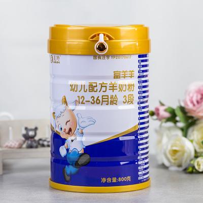 China 6 meses envejecen el polvo de 800g/Tin Baby Formula Goat Milk en venta