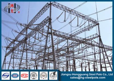 China 750KV Electric Substation Steel Structures 16m Once Forming Without Ioint for sale