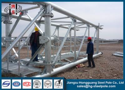 China Estructuras de acero de la subestación de Q345B/de A572Electrial con GB estándar/T en venta