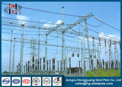 China Electrical Substation Industry Power Substation Steel Structures Q235 , Q345 for sale
