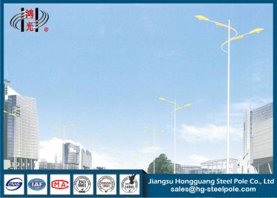 China ODM Hot Dip Galvanization Street Light Poles , Commercial Light Poles for sale