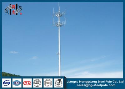 China Mobile Cell Phone Telecommunication Towers Tubular Monopole Tower for sale