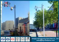 China Câmera telescópica poligonal Pólo do CCTV do ODM/OEM para a monitoração do parque de estacionamento à venda