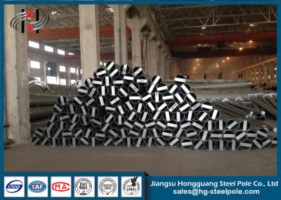 China High Voltage Steel Tubular Electrical Power Distribution Poles 13.8 KV 30FT for sale