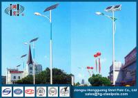 China Solar Energred Powered 30W 150W LED Light Pole Solar Panel Conical Round for sale