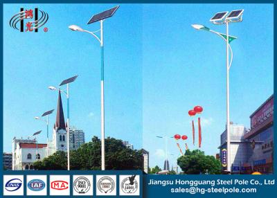 China Energred solar accionó la ronda cónica del panel solar de 30W 150W LED poste ligero en venta