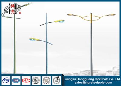 중국 직업적인 LED 옥외 전기 램프 포스트 두 배 팔 날씨 저항 판매용