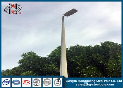 China ISO Driveway High Mast Light Pole with Hot Dip Galvanized 10 - 28 M Customized for sale