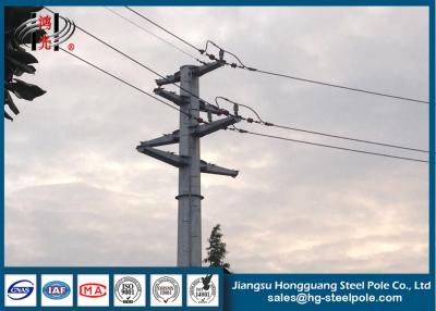 China Transmisión postes para uso general de acero de la corriente eléctrica con forma cónica/redonda/poligonal en venta