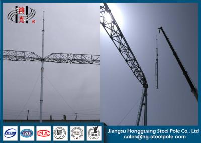 中国 AWS D1.1 の標準の HDG の電力の変圧器のサブステーションの鉄骨構造 販売のため