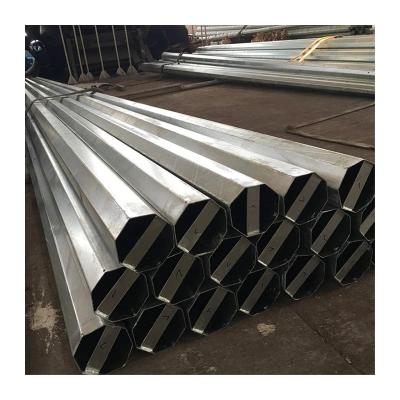 China Versatile Variable Length Steel Tubular Pole Right Solution For Construction Goals en venta
