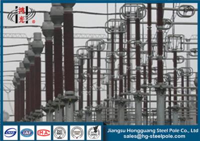 China Anticorrosive Steel Q355 Tubular Steel Structures Electric Power Pole Long Life for sale