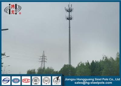 Chine Q235 antenne conique en acier Polonais pour annoncer, tour de transmission à vendre