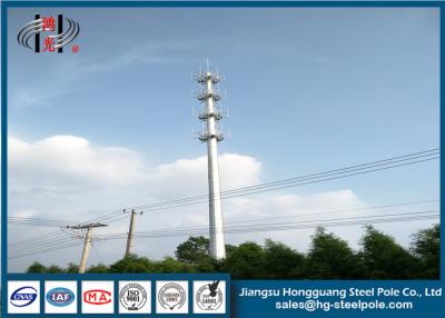 中国 中国タワーの企業のための鋼鉄Monopole放送テレコミュニケーション タワー 販売のため