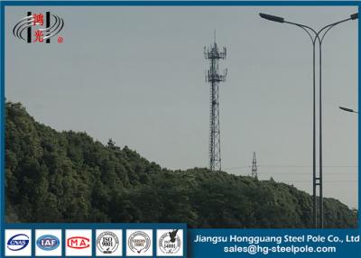 China Q235 Telecommunication Towers Industry Octagonal Antenna Pole For Broadcasting for sale