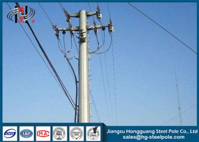 China High Voltage 220KV Electrical Power Pole 15-60m For Power Transmission Project for sale