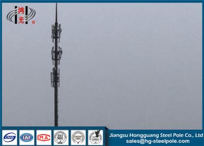 China 4G Signal Customizable Steel Pole Telecommunication Towers For Signal Transmission for sale