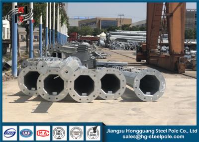 China Cargo de aço pintado antiferrugem da transmissão tubular de aço de Polo com o mergulho quente galvanizado à venda