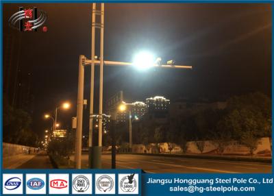 China Security Monitoring CCTV Camera Pole Galvanized Steel Camera Mount Pole for sale