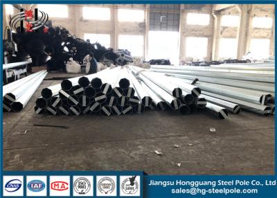 China 40 - corriente eléctrica de acero octagonal de los 60FT poste galvanizada tiempo duradero de poste en venta