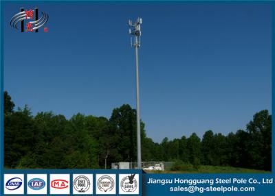 China Galvanized Telecommunication Towers Monopole Mobile Communication Tower for sale