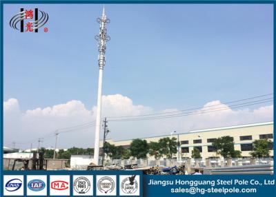 China antena gruesa de la difusión de la transmisión de poste de la comunicación de 3.5m m Hdg monopolar en venta