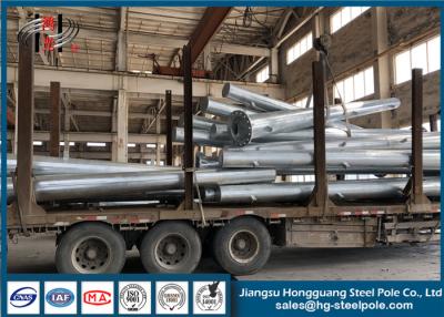 China High Strength Steel Transmission Pole For Electrical Power Transformation for sale