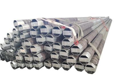 China 40ft 800DaN Q345 Monopole Galvanised Steel Electric Pole for sale