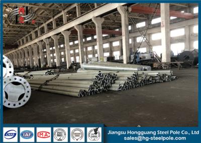 China Mit Seiten versehene polygonale HDG polygonale Stahlrohr-Flansch-Verbindung CNAS 12 zu verkaufen