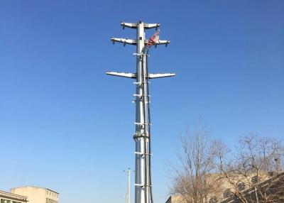 중국 30 밀리미터 전기 파워 폴대는 8각형 강철 이송 폴을 활성화했습니다 판매용