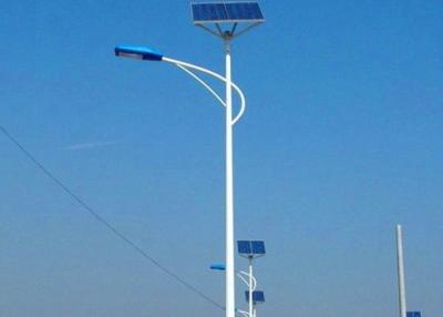 China Painting 9M Galvanized Street Light Poles SS41 Steel Lamp Post Support Column For Road for sale