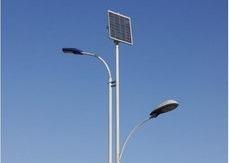 China Polygonal Solar Energred Decorative Stadium Street Light Poles For Led Lamp for sale