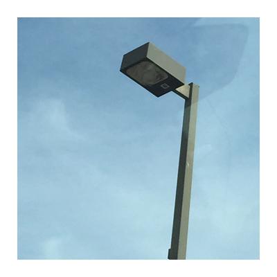 China Q235 hot galvanized commercial high mast pole street lamp for sale