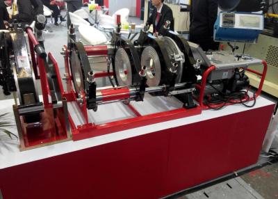 China máquina de soldadura da extremidade do HDPE 110V de 355mm, máquina hidráulica da fusão da extremidade 1.1KW à venda